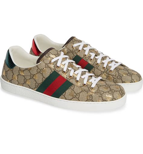 sneaker ace gucci|gucci ace sneakers men's.